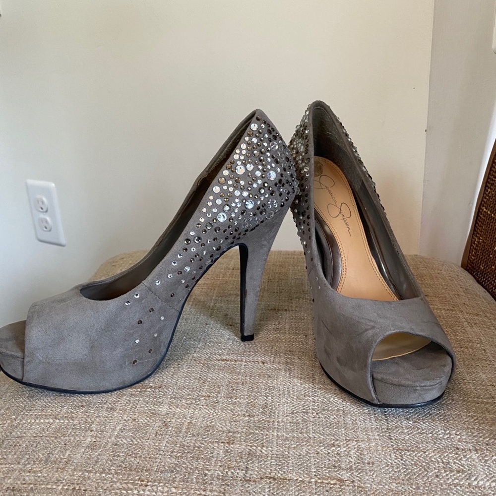 Sparkly heels